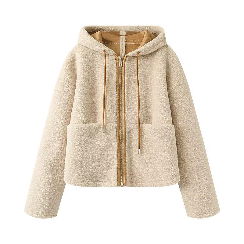 European & American Women s Fleece Hoodie Jacket - New Autumn/Winter 2024 Style (24203) Small бежевый
European & American Women s Fleece Hoodie Jacket - New Autumn/Winter 2024 Style (24203) Small бежевый