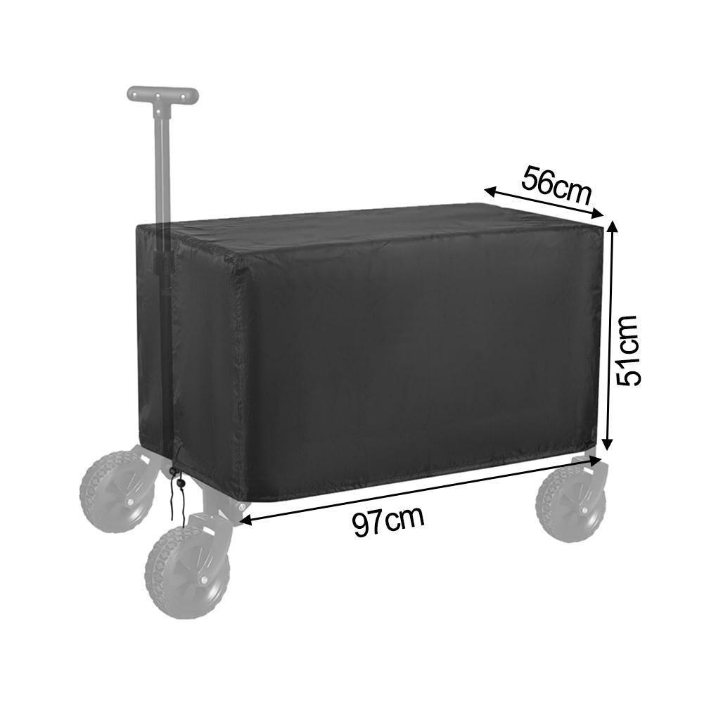 Handcart Cover Double Stitched Seams and Adjustable Straps for All Weather Protection Made of 210D Oxford Fabric
Handcart Cover Double Stitched Seams and Adjustable Straps for All Weather Protection Made of 210D Oxford Fabric
