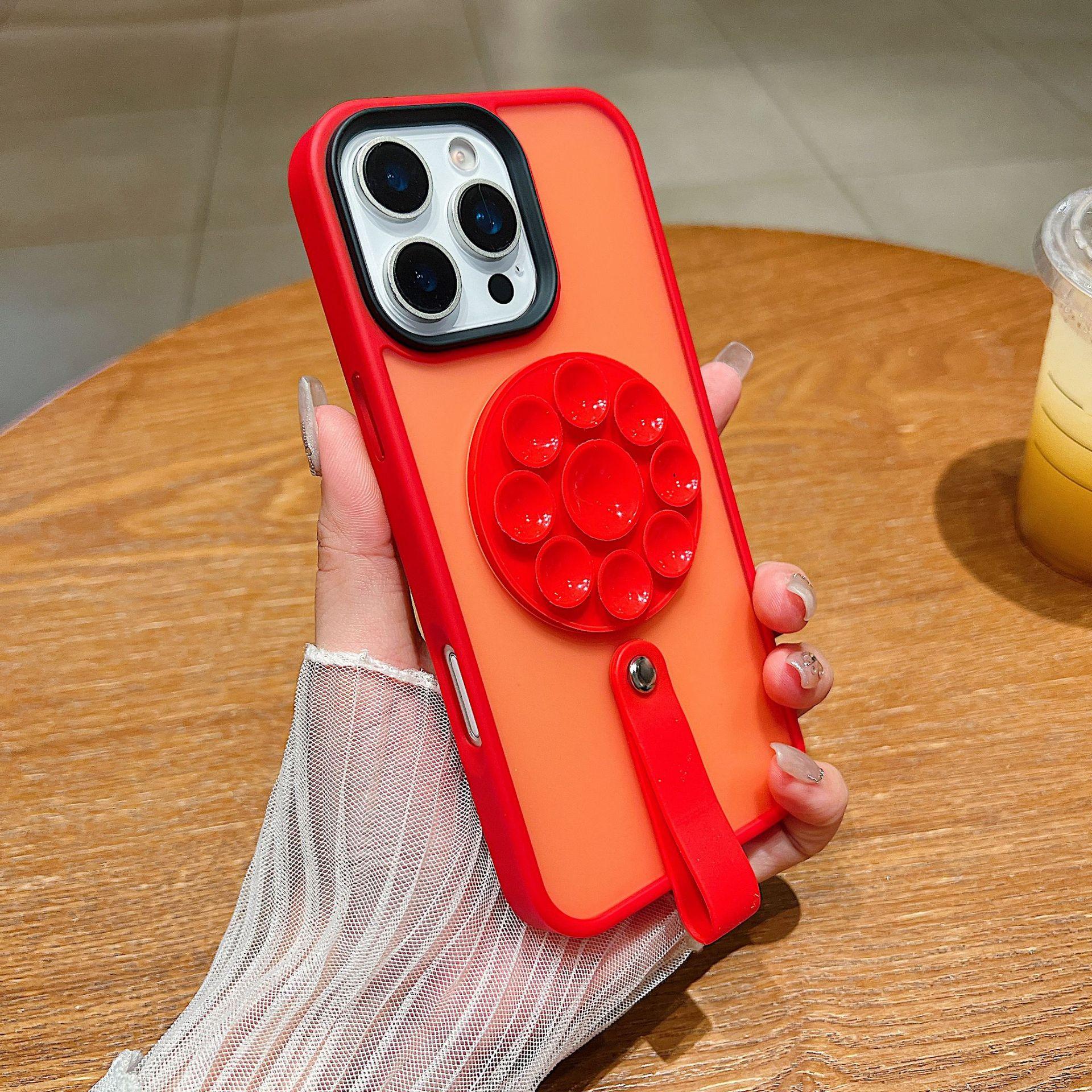 New Product for IPhone17 Suction Cup Hand Strap Mobile Phone Case for Apple 17pro Colorful 17 Mobile Phone Protection For iPhone 17Pro Max
New Product for IPhone17 Suction Cup Hand Strap Mobile Phone Case for Apple 17pro Colorful 17 Mobile Phone Protection For iPhone 17Pro Max