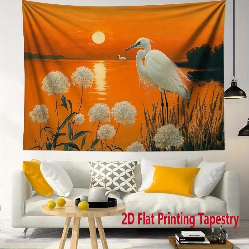 Закат над озером с цаплями Цифровая печать полиэстер настенный гобелен подходит для использования в гостиных офисах барах вечеринках 74x94cm(29x37in)
Закат над озером с цаплями Цифровая печать полиэстер настенный гобелен подходит для использования в гостиных офисах барах вечеринках 74x94cm(29x37in)