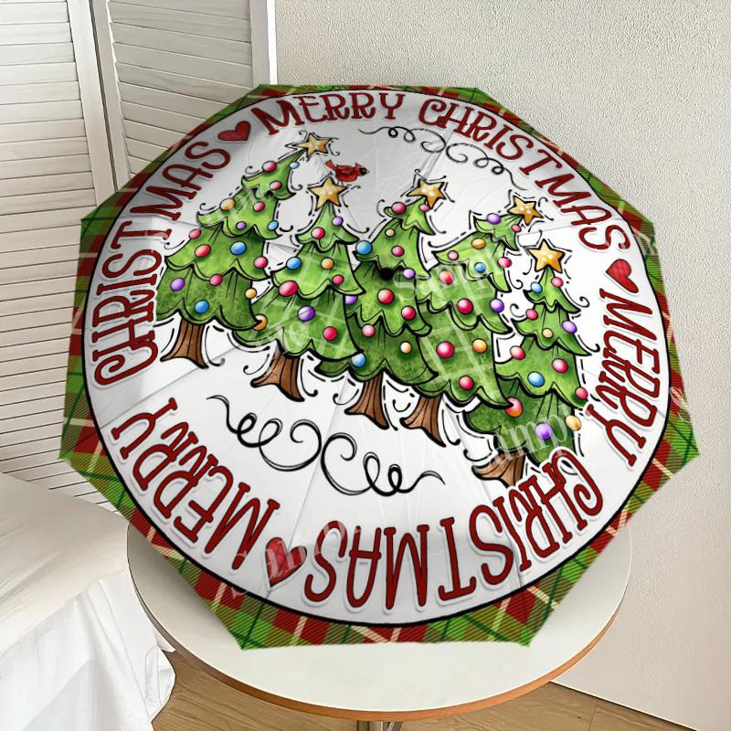 1pc Merry Christmas Trees Decoration Umbrella with Plastic Handle,Suitable for All Seasons Home Travel Outdoor UmbrellaDD505
1pc Merry Christmas Trees Decoration Umbrella with Plastic Handle,Suitable for All Seasons Home Travel Outdoor UmbrellaDD505