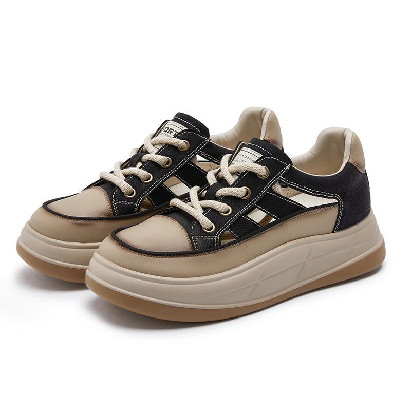 Женские сандалии новые ретро на скрытой платформе полые женские туфли универсальные кожаные белые туфли спортивный тренд 40 чёрный
Женские сандалии новые ретро на скрытой платформе полые женские туфли универсальные кожаные белые туфли спортивный тренд 40 чёрный