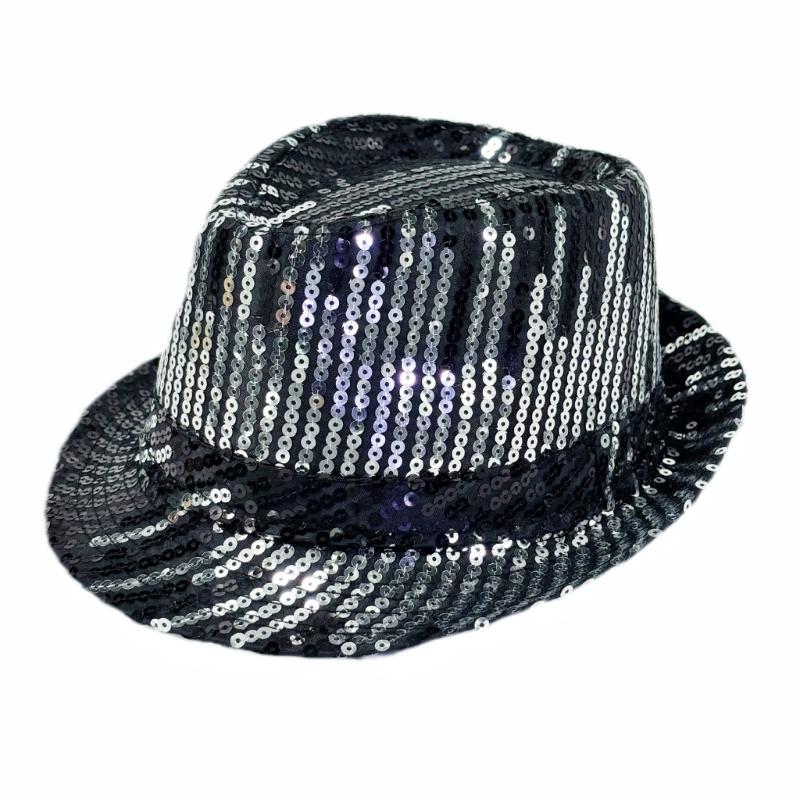 Metallic Glitter Sequins Cap For Halloween Christmas Themed Parties срібний
Metallic Glitter Sequins Cap For Halloween Christmas Themed Parties срібний