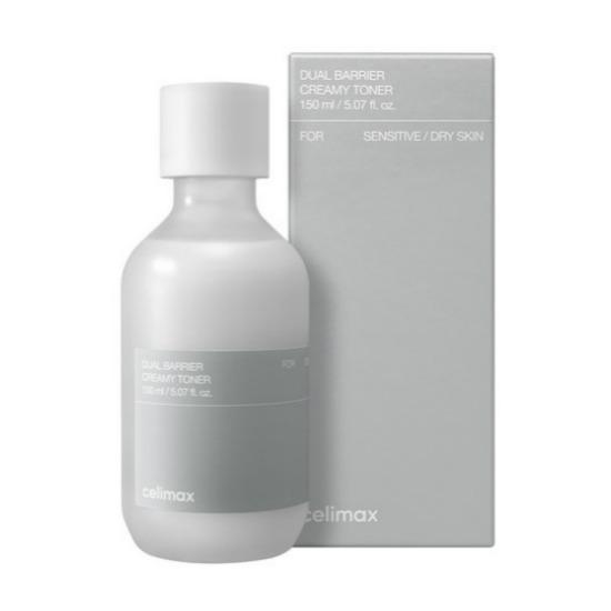 Celimax Dual Barrier Creamy Toner Hydrating Moisture Barrier Skin Prep 150ml
Celimax Dual Barrier Creamy Toner Hydrating Moisture Barrier Skin Prep 150ml
