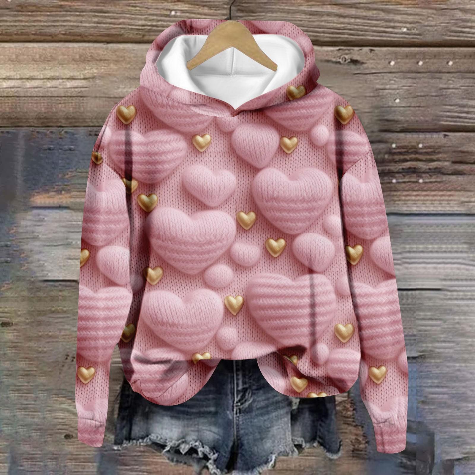 Женские толстовки с длинным рукавом с принтом, толстовки, одежда для девочек-подростков, повседневные пуловеры, модные повседневные универсальные повседневные толстовки, топ XXXL розовый
Женские толстовки с длинным рукавом с принтом, толстовки, одежда для девочек-подростков, повседневные пуловеры, модные повседневные универсальные повседневные толстовки, топ XXXL розовый