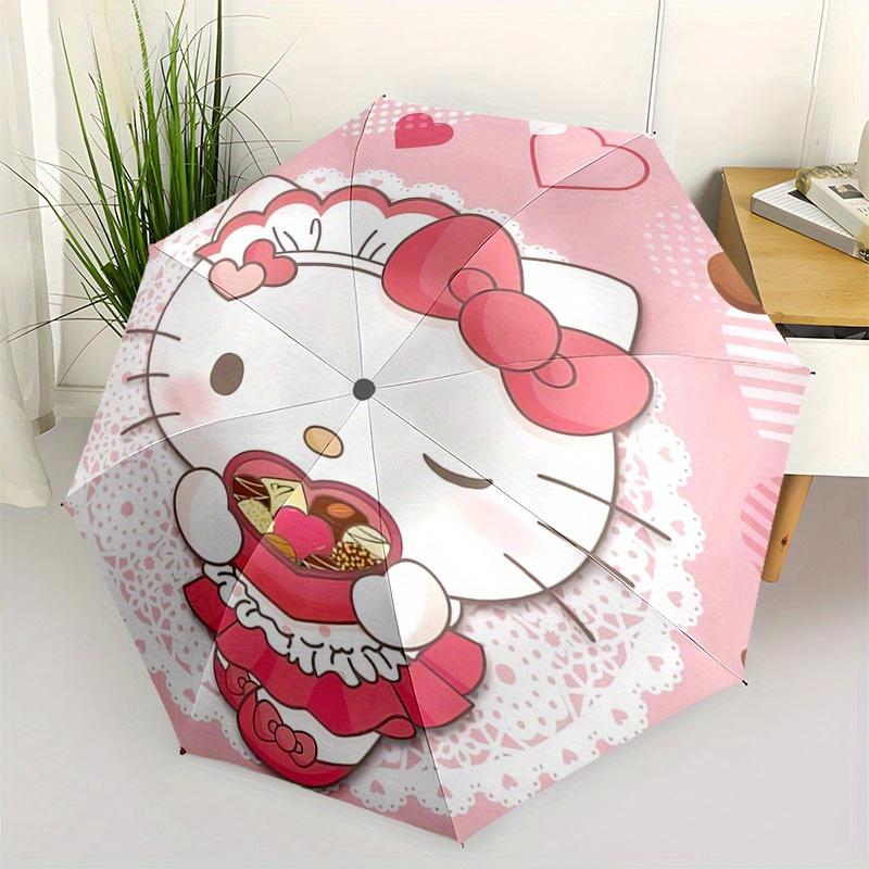 Hello Kitty,Valentine s Day Automatic Folding Umbrella-Simple 8-Rib Design, Bright Cartoon Pattern, Durable Iron Frame, Suitable For Travel,
Hello Kitty,Valentine s Day Automatic Folding Umbrella-Simple 8-Rib Design, Bright Cartoon Pattern, Durable Iron Frame, Suitable For Travel,