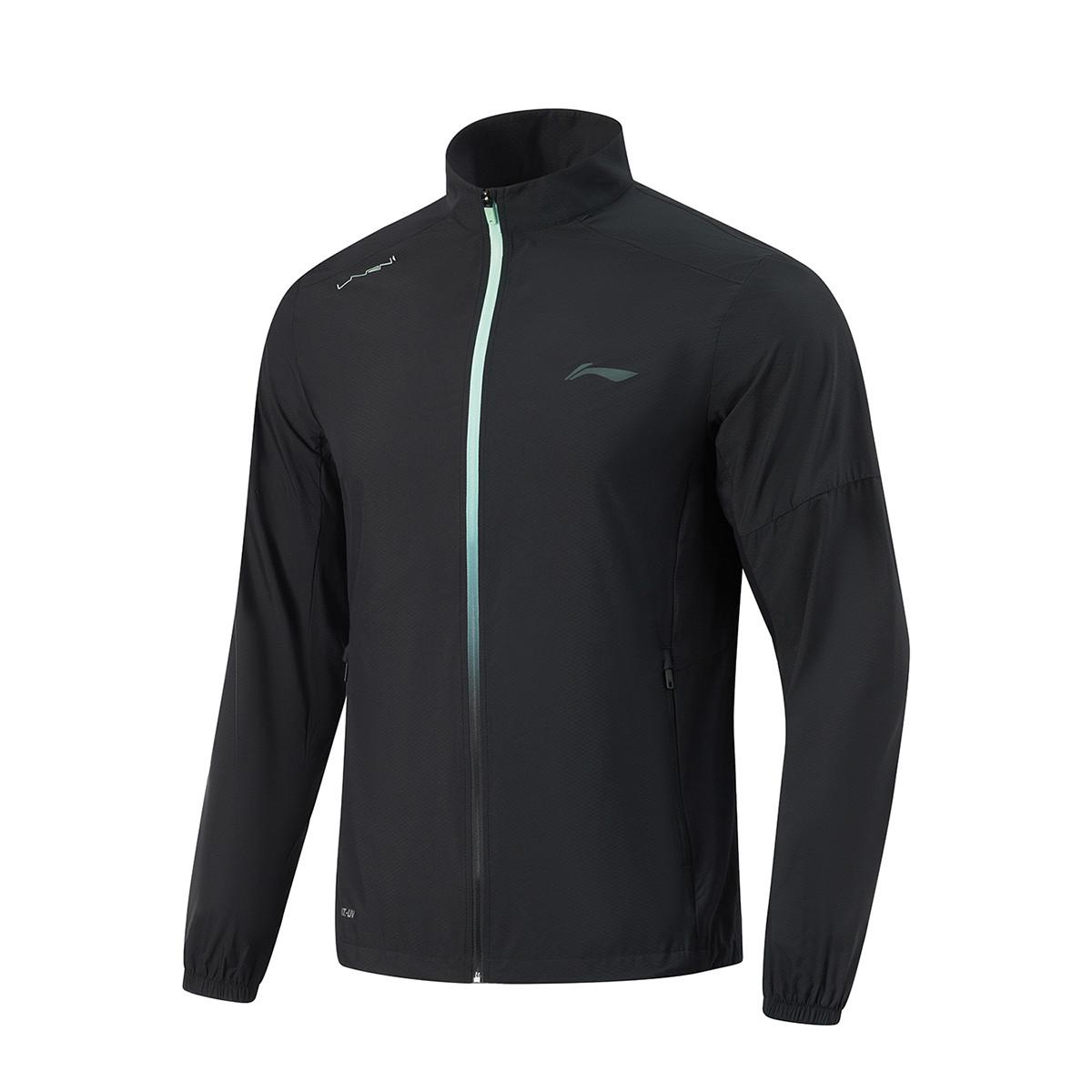 Li Ning Running Series Stand Collar Long Sleeve UV Protection Jacket Men jackets Black AJDU229-1 L
Li Ning Running Series Stand Collar Long Sleeve UV Protection Jacket Men jackets Black AJDU229-1 L