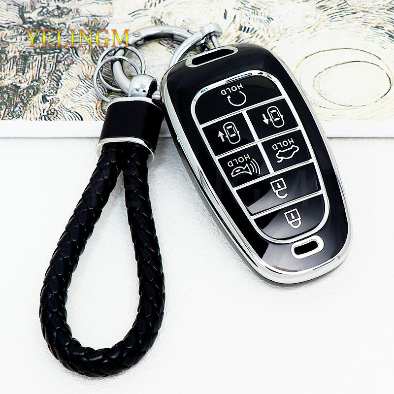 4 5 6 7 8 Buttons TPU Remote Key Shell Fob Case Cover for Hyundai 2020-2021 Sonata Nexo DN8 Santa Fe TM Tucson NX4 Staria Ioniq
4 5 6 7 8 Buttons TPU Remote Key Shell Fob Case Cover for Hyundai 2020-2021 Sonata Nexo DN8 Santa Fe TM Tucson NX4 Staria Ioniq