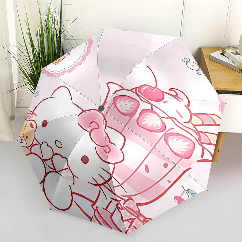 1pc Hello Kitty Automatic Folding Umbrella - Portable 3-Fold Design with Iron Frame, Perfect for Fans, Travel, Daily Use, and Festive Gifts!D045
1pc Hello Kitty Automatic Folding Umbrella - Portable 3-Fold Design with Iron Frame, Perfect for Fans, Travel, Daily Use, and Festive Gifts!D045