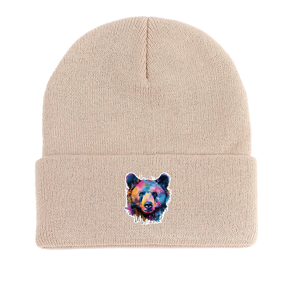 Вязаная шапка с принтом медведя, шапка с черепом животного, зимний спортивный головной убор, вязаная шапка, шапка as the picture бежевый
Вязаная шапка с принтом медведя, шапка с черепом животного, зимний спортивный головной убор, вязаная шапка, шапка as the picture бежевый