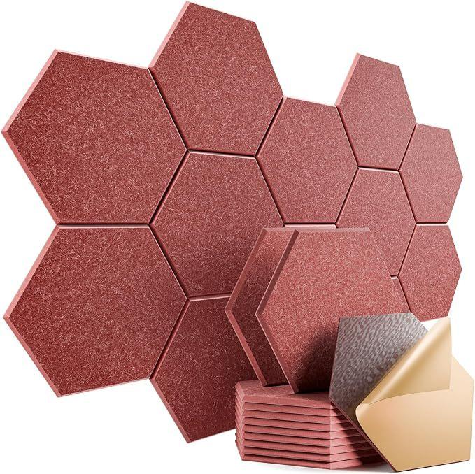12PCS 30cm Hexagon Self Adhesive Wall Sticker Polyester Fiber Noise-proof Sound-absorbing Board for Living Room Home Decoration
12PCS 30cm Hexagon Self Adhesive Wall Sticker Polyester Fiber Noise-proof Sound-absorbing Board for Living Room Home Decoration
