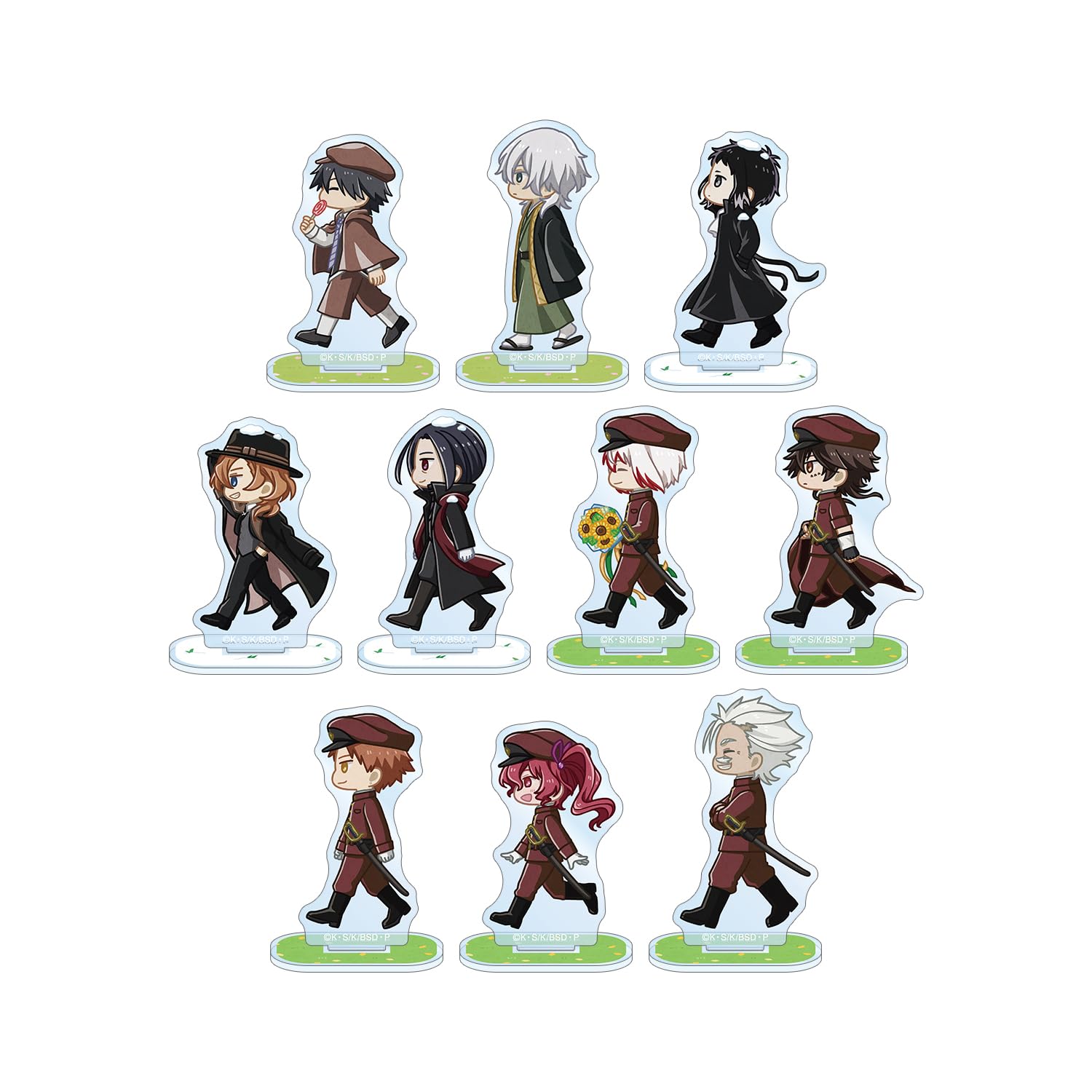 Bungo Stray Dogs Торговый Чиби Токо Акриловая Подставка вер.B Коробка из 10 штук
Bungo Stray Dogs Торговый Чиби Токо Акриловая Подставка вер.B Коробка из 10 штук
