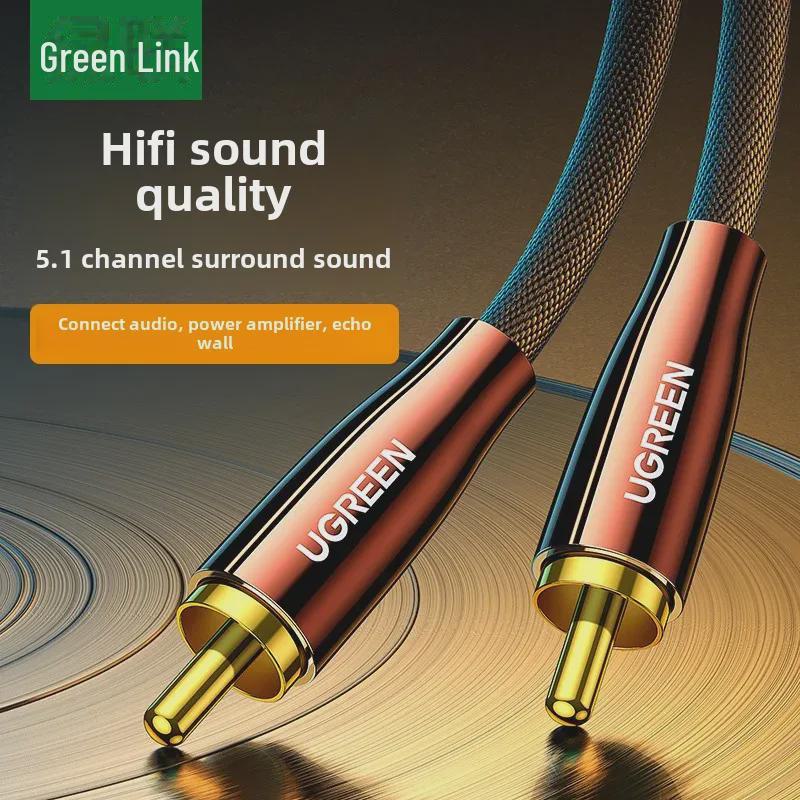 Greenlink SPDIF Pure Copper High-Fidelity Coaxial Audio Cable for TV, DVD, Amplifier, and Subwoofer 1 meter коричневый
Greenlink SPDIF Pure Copper High-Fidelity Coaxial Audio Cable for TV, DVD, Amplifier, and Subwoofer 1 meter коричневый