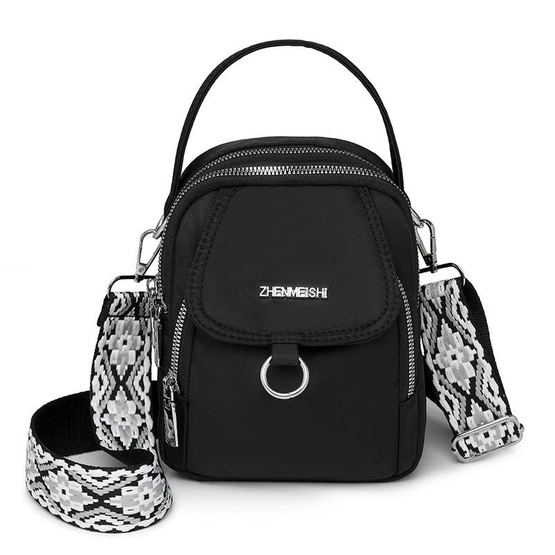 Маленькая женская сумка-портфель из нейлона с однотонным принтом, сумка для мобильного телефона чёрный
Маленькая женская сумка-портфель из нейлона с однотонным принтом, сумка для мобильного телефона чёрный