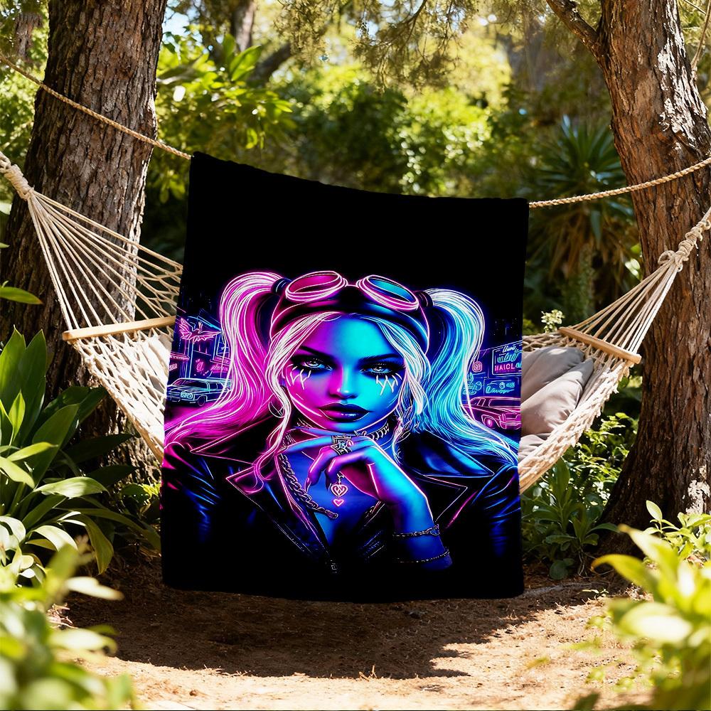1pc Harley Quinn Outdoor Blanket - Throw Blanket, Soft , Flannel Blankets, Living Room, Travel, Camping c1209065 80x120cm
1pc Harley Quinn Outdoor Blanket - Throw Blanket, Soft , Flannel Blankets, Living Room, Travel, Camping c1209065 80x120cm