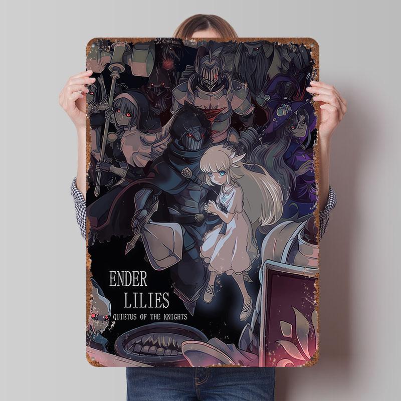 Ender Lilies Game Art Poster Customized Wall Art Vintage Metal Signs Retro Tin Plaque for Man Cave Aesthetic Decoration Room 7.9x11.8In(20x30cm)
Ender Lilies Game Art Poster Customized Wall Art Vintage Metal Signs Retro Tin Plaque for Man Cave Aesthetic Decoration Room 7.9x11.8In(20x30cm)