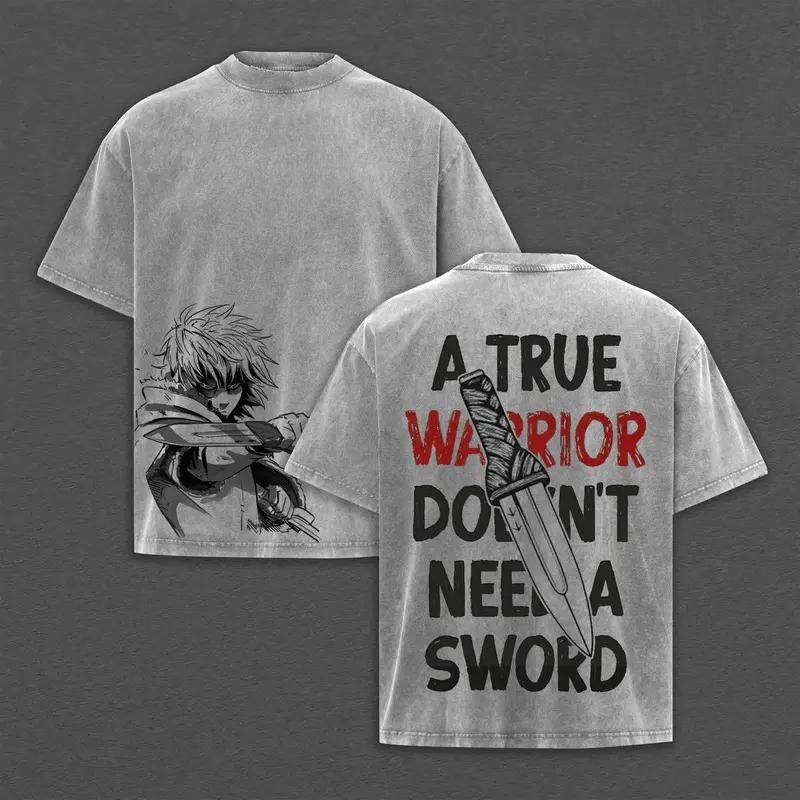 VINLAND SAGA Thorfinn Printed Tee Men Women Washed Cotton T-shirts Manga Vintage T Shirt Harajuku Male Casual Oversized Tshirt XXL сірий колір
VINLAND SAGA Thorfinn Printed Tee Men Women Washed Cotton T-shirts Manga Vintage T Shirt Harajuku Male Casual Oversized Tshirt XXL сірий колір