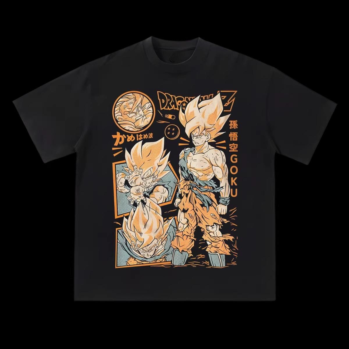 Dragon Ball Super Saiyan Style Printed Pattern Tshirt Casual Shortsleeved Tshirt Casual and Comfortable Parentchild Outfit S
Dragon Ball Super Saiyan Style Printed Pattern Tshirt Casual Shortsleeved Tshirt Casual and Comfortable Parentchild Outfit S