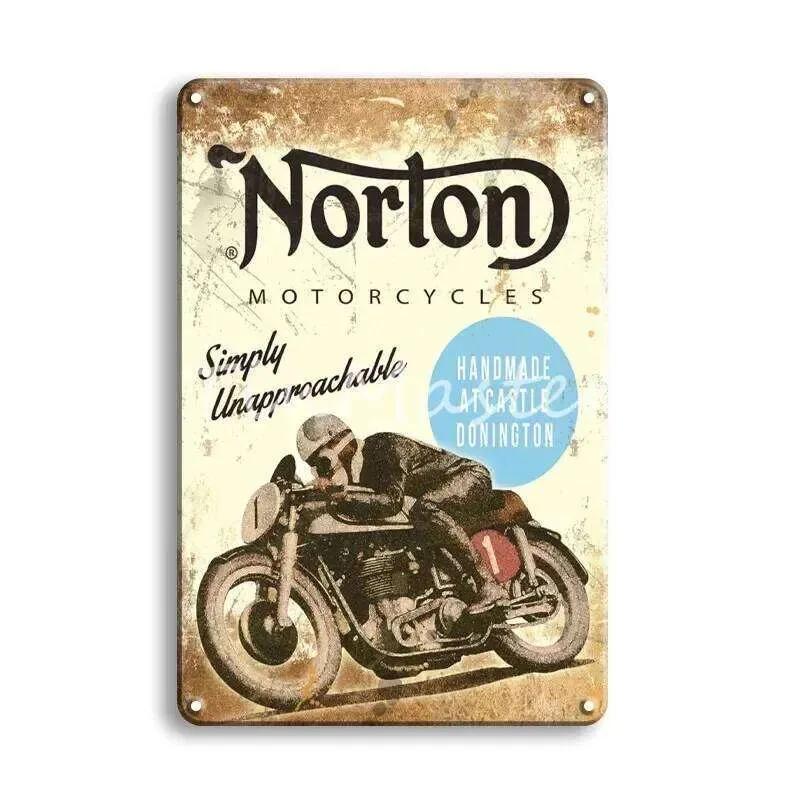 Retro Motorcycle Metal Sign Vintage Plate Decorative Plaque Decoration Garage Motor Man Cave Tin Painting Wall Decor 26T0104 26T0104 20x30cm
Retro Motorcycle Metal Sign Vintage Plate Decorative Plaque Decoration Garage Motor Man Cave Tin Painting Wall Decor 26T0104 26T0104 20x30cm