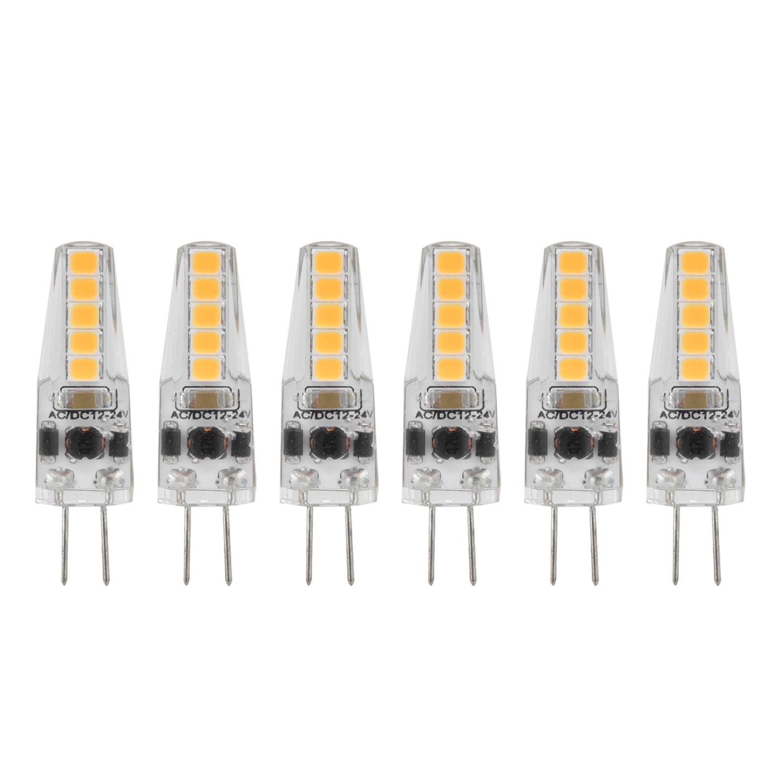 ZK40 10pcs G4 LED Bulbs 2W Bi Pin Base Dimmable Bulbs for Chandelier Ceiling Lamp Table Lamp 2700K AC 12‑24V
ZK40 10pcs G4 LED Bulbs 2W Bi Pin Base Dimmable Bulbs for Chandelier Ceiling Lamp Table Lamp 2700K AC 12‑24V