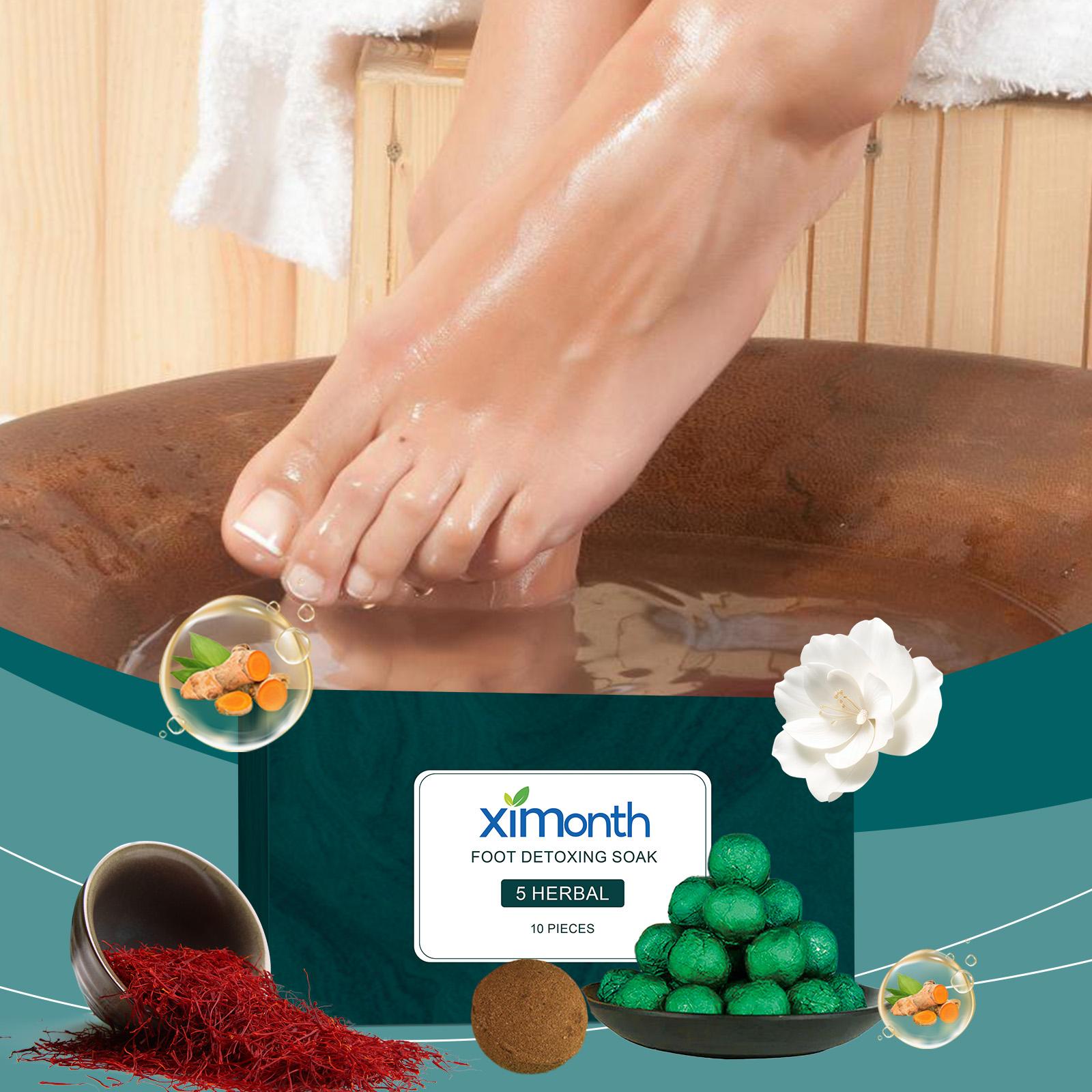 Ximonth Herbal Soak Foot Bath Balls Herbal Ingredients Soothe Legs Moisturize Skin Foot Care
Ximonth Herbal Soak Foot Bath Balls Herbal Ingredients Soothe Legs Moisturize Skin Foot Care