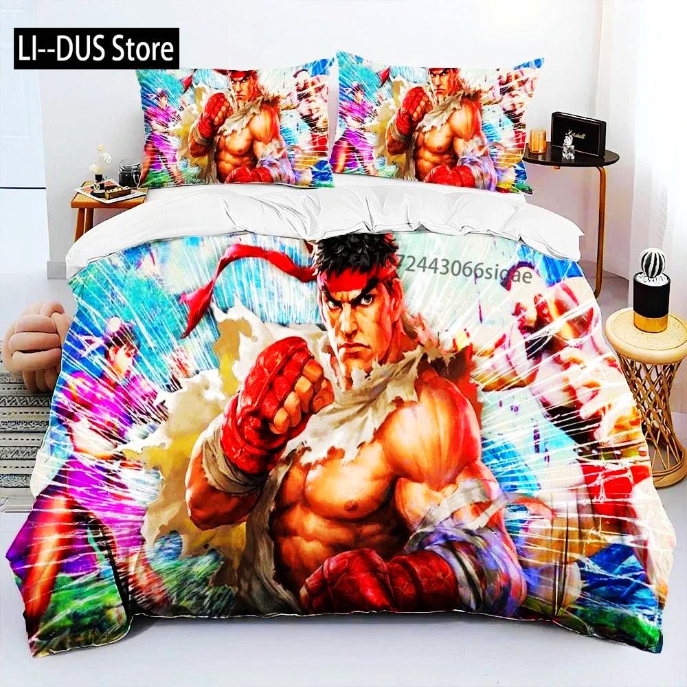 3D Print Street Fighter Retro Game Bedding Set Duvet Cover Bed Set Quilt Cover Pillowcase Comforter King Queen Size Boys Adult EU Single(135*200cm)3pcs
3D Print Street Fighter Retro Game Bedding Set Duvet Cover Bed Set Quilt Cover Pillowcase Comforter King Queen Size Boys Adult EU Single(135*200cm)3pcs