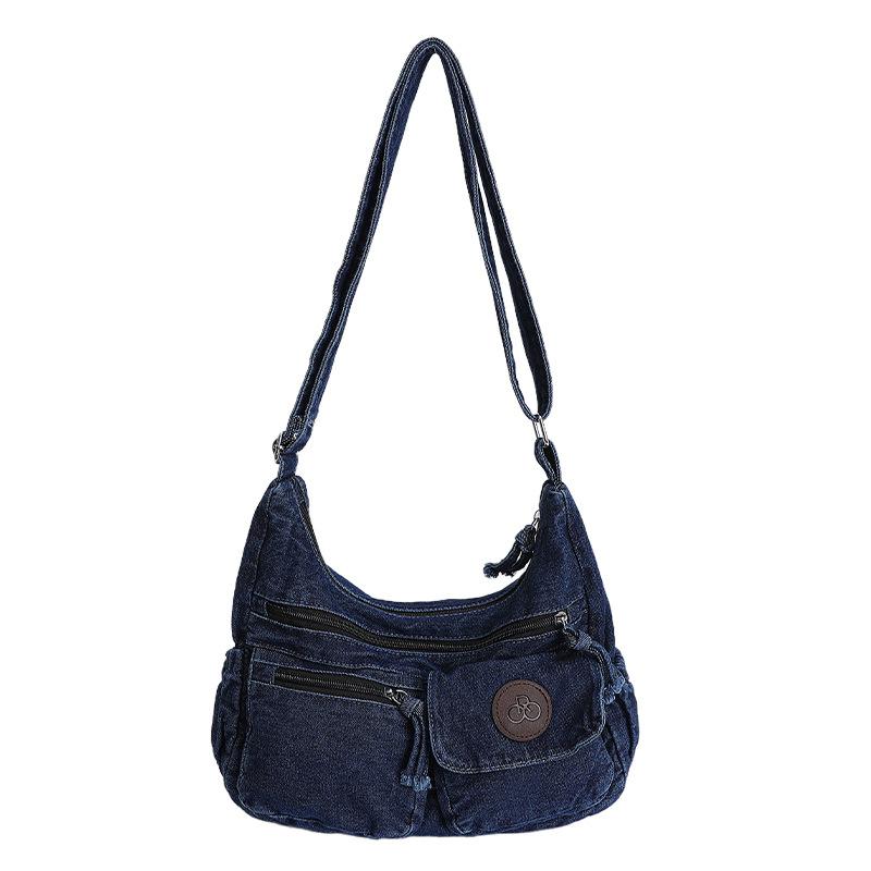 Versatile Vintage Washed Denim Shoulder Bags for Women Large Capacity Ladies Crossbody Bag Korean Female Casual Tote Handbags
Versatile Vintage Washed Denim Shoulder Bags for Women Large Capacity Ladies Crossbody Bag Korean Female Casual Tote Handbags