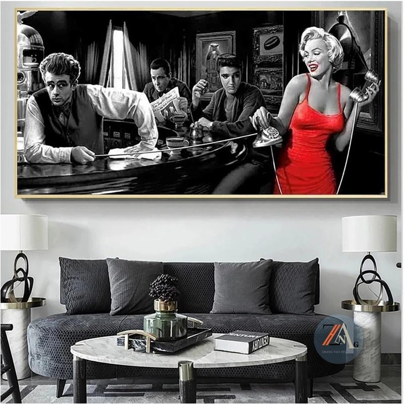 Retro Popular Art Fashion Aesthetics Marilyn Monroe Poster and Prints Canvas Painting Wall Art for Living Hostel Room Home Decor No Frame
Retro Popular Art Fashion Aesthetics Marilyn Monroe Poster and Prints Canvas Painting Wall Art for Living Hostel Room Home Decor No Frame
