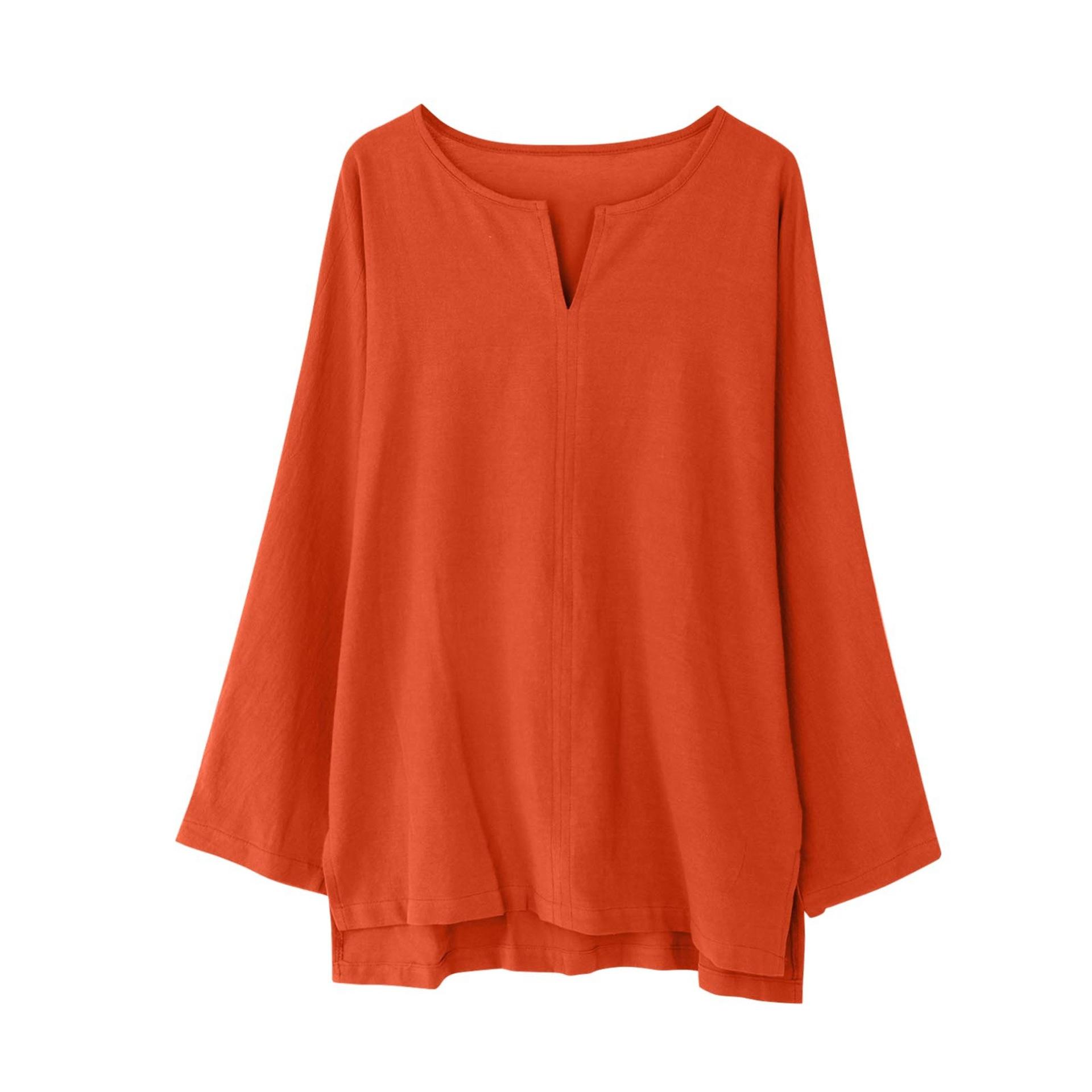 Мужская рубашка большого размера с V-образным вырезом и длинным рукавом в китайском стиле, весна-осень, молодежная, однотонная, удобная, свободного кроя 4XL оранжевый
Мужская рубашка большого размера с V-образным вырезом и длинным рукавом в китайском стиле, весна-осень, молодежная, однотонная, удобная, свободного кроя 4XL оранжевый