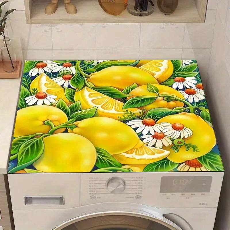 Лимонные фрукты Коврик для кофе Абсорбирующий коврик для сушки посуды для кухонной столешницы Резиновая основа Подходит для кофейного бара Под эспрессо-машину 20x30cm
Лимонные фрукты Коврик для кофе Абсорбирующий коврик для сушки посуды для кухонной столешницы Резиновая основа Подходит для кофейного бара Под эспрессо-машину 20x30cm
