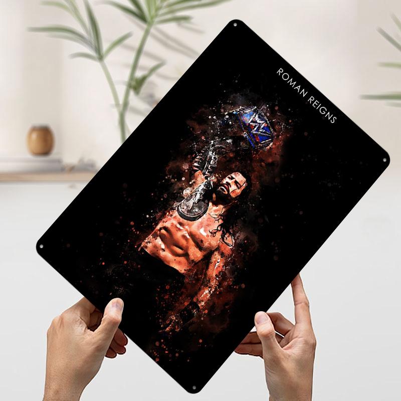 Roman Reigns Printed Poster Customized Wall Art Retro Vintage Metal Tin Signs for Room Bedroom Decoration Gaming Office Decor 20x30cm(7.8x11.8inch)
Roman Reigns Printed Poster Customized Wall Art Retro Vintage Metal Tin Signs for Room Bedroom Decoration Gaming Office Decor 20x30cm(7.8x11.8inch)