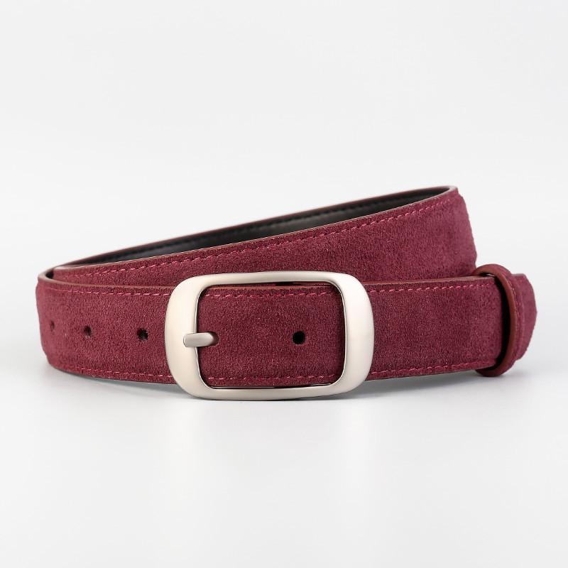 Minimalist Leather Belt For Women With Zinc Alloy Buckle For Casual And Office Style AngoraRed
Minimalist Leather Belt For Women With Zinc Alloy Buckle For Casual And Office Style AngoraRed