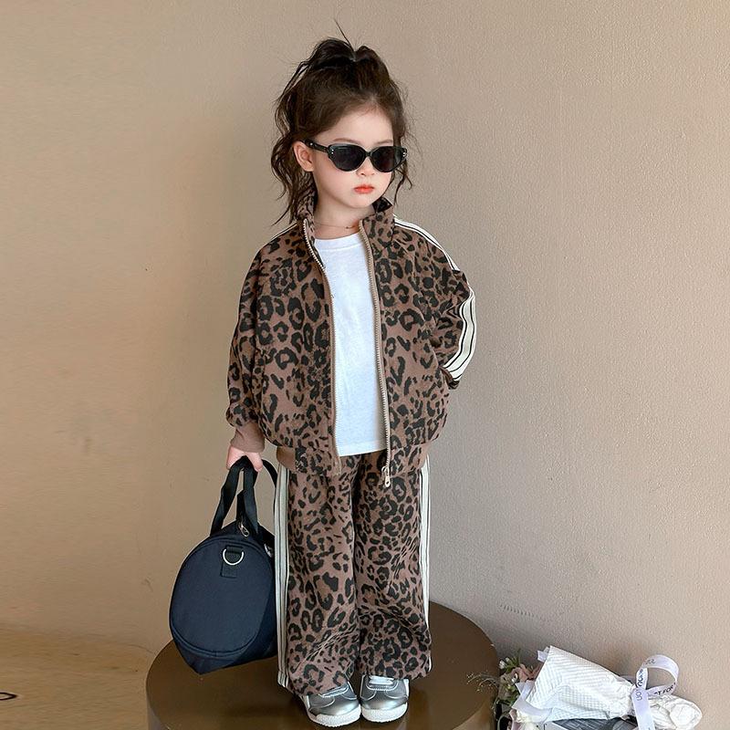 Костюмы для девочек Осень Малышка Леопардовая куртка Дети 140cm
Костюмы для девочек Осень Малышка Леопардовая куртка Дети 140cm