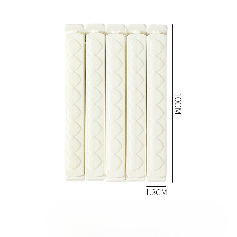 Зажим для герметизации пищевых пакетов, зажим для открывания кухонных пакетов, зажим для запечатывания закусок, чая, молока, сухого порошка, 5 упаковок 10*1.3cm белый
Зажим для герметизации пищевых пакетов, зажим для открывания кухонных пакетов, зажим для запечатывания закусок, чая, молока, сухого порошка, 5 упаковок 10*1.3cm белый