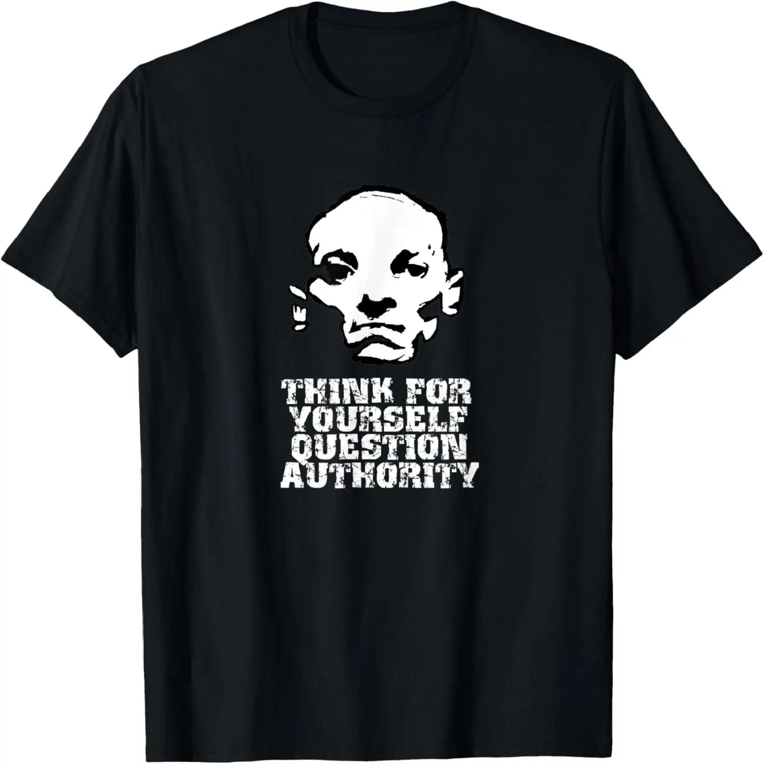 Think For Yourself Question Authority Port Question T-Shirt S чёрный
Think For Yourself Question Authority Port Question T-Shirt S чёрный