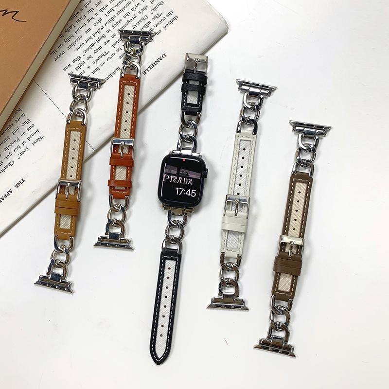 Креативные холщовые + кожаные ремешки для часов для Iwatch Series Ultra 9 8 7 49 мм 45 мм 44 мм с полым ремешком для App * e Watch 6 SE 5 4 3 2 1 
Креативные холщовые + кожаные ремешки для часов для Iwatch Series Ultra 9 8 7 49 мм 45 мм 44 мм с полым ремешком для App * e Watch 6 SE 5 4 3 2 1