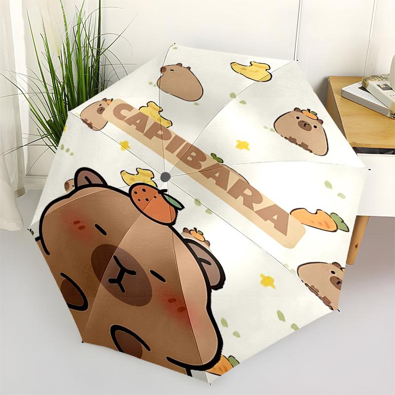Capybara Themed Travel Umbrella-8 Ribs Automatic Opening and Closing, Portable Folding Design, Compact and Stylish Umbrella Suitable for Out
Capybara Themed Travel Umbrella-8 Ribs Automatic Opening and Closing, Portable Folding Design, Compact and Stylish Umbrella Suitable for Out