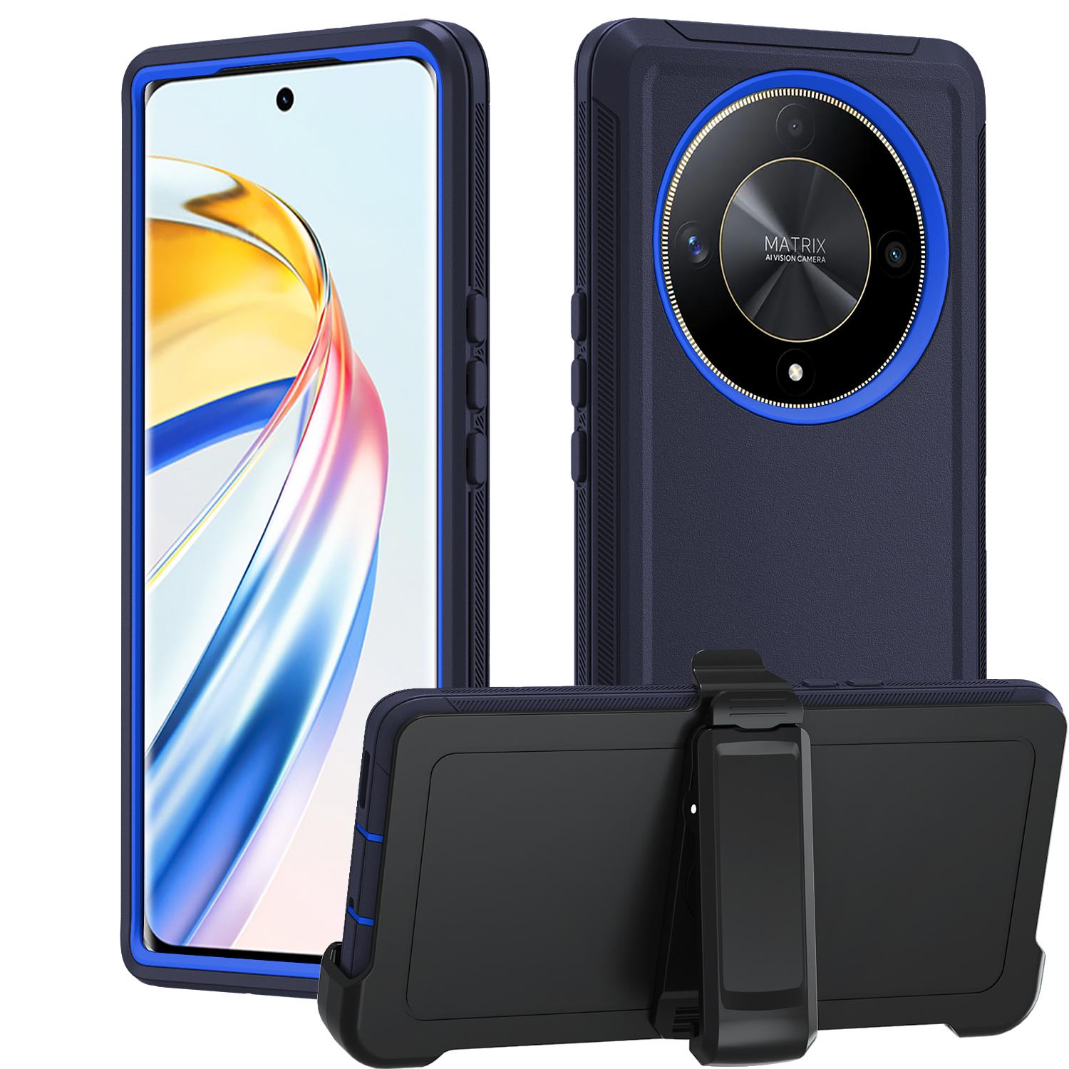 3IN1 Otter Armor Box прочный чехол для Honor Magic 7 Lite X9A/B/C X8 X7 X6 200 Lite 6 5Lite Defender Series силиконовый прочный защитный чехол с зажимом For Honor X8 4G темно-синий
3IN1 Otter Armor Box прочный чехол для Honor Magic 7 Lite X9A/B/C X8 X7 X6 200 Lite 6 5Lite Defender Series силиконовый прочный защитный чехол с зажимом For Honor X8 4G темно-синий