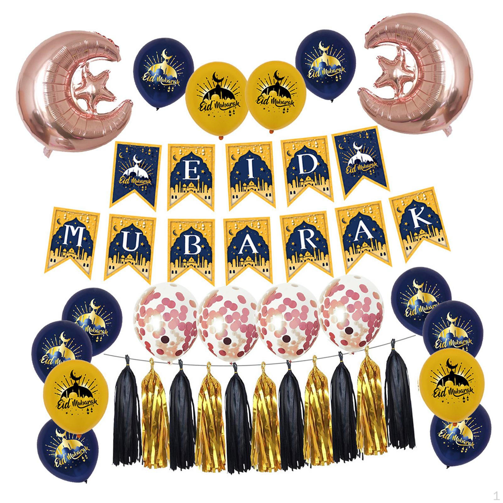Blloons Festive Print Decortive Eid Mubrk Bckdrop Bnner for Holidy Prties Decor Rose Gold Blue
Blloons Festive Print Decortive Eid Mubrk Bckdrop Bnner for Holidy Prties Decor Rose Gold Blue