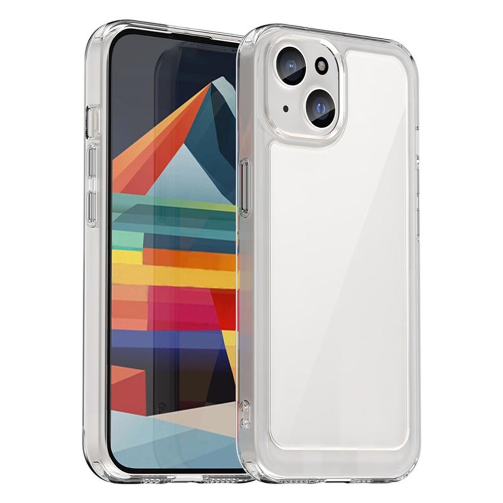 WANLONFENG MF2 Series For iPhone 14 Case TPU Acrylic Clear Phone Cover with 2Pcs Tempered Glass Film Type A
WANLONFENG MF2 Series For iPhone 14 Case TPU Acrylic Clear Phone Cover with 2Pcs Tempered Glass Film Type A