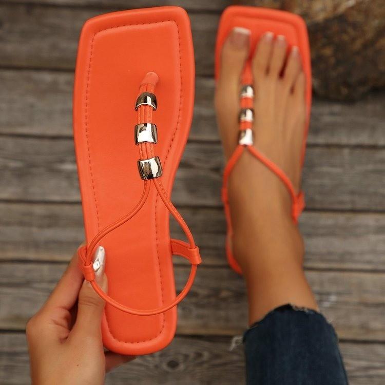 New toe sandals women s flat-bottomed herringbone beaded foot cover women s versatile shoes sandals 36 помаранчевий
New toe sandals women s flat-bottomed herringbone beaded foot cover women s versatile shoes sandals 36 помаранчевий