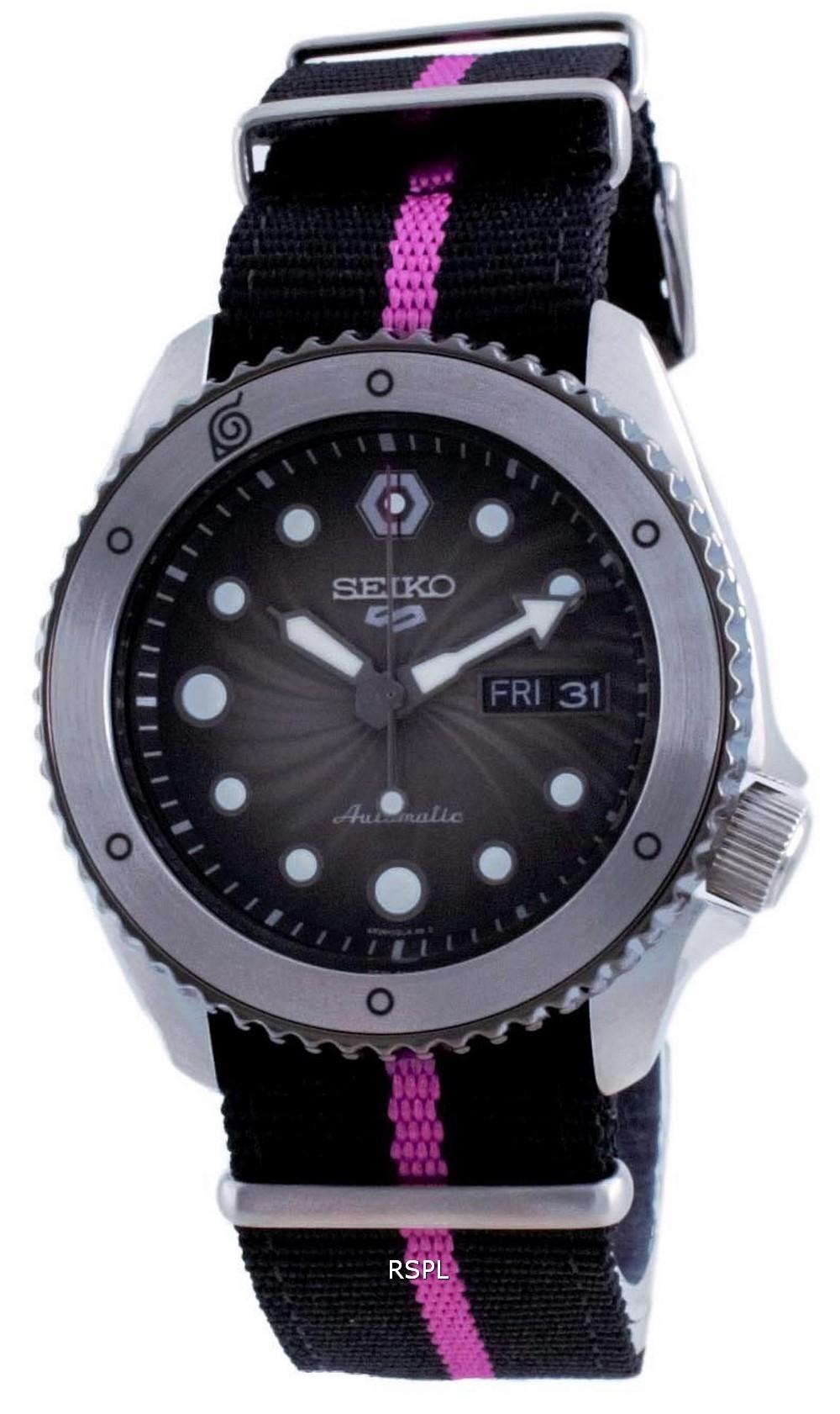 Seiko 5 Sports Boruto Uzumaki Limited Edition Автоматические мужские часы SRPF65 SRPF65K1 SRPF65K 100M серый
Seiko 5 Sports Boruto Uzumaki Limited Edition Автоматические мужские часы SRPF65 SRPF65K1 SRPF65K 100M серый