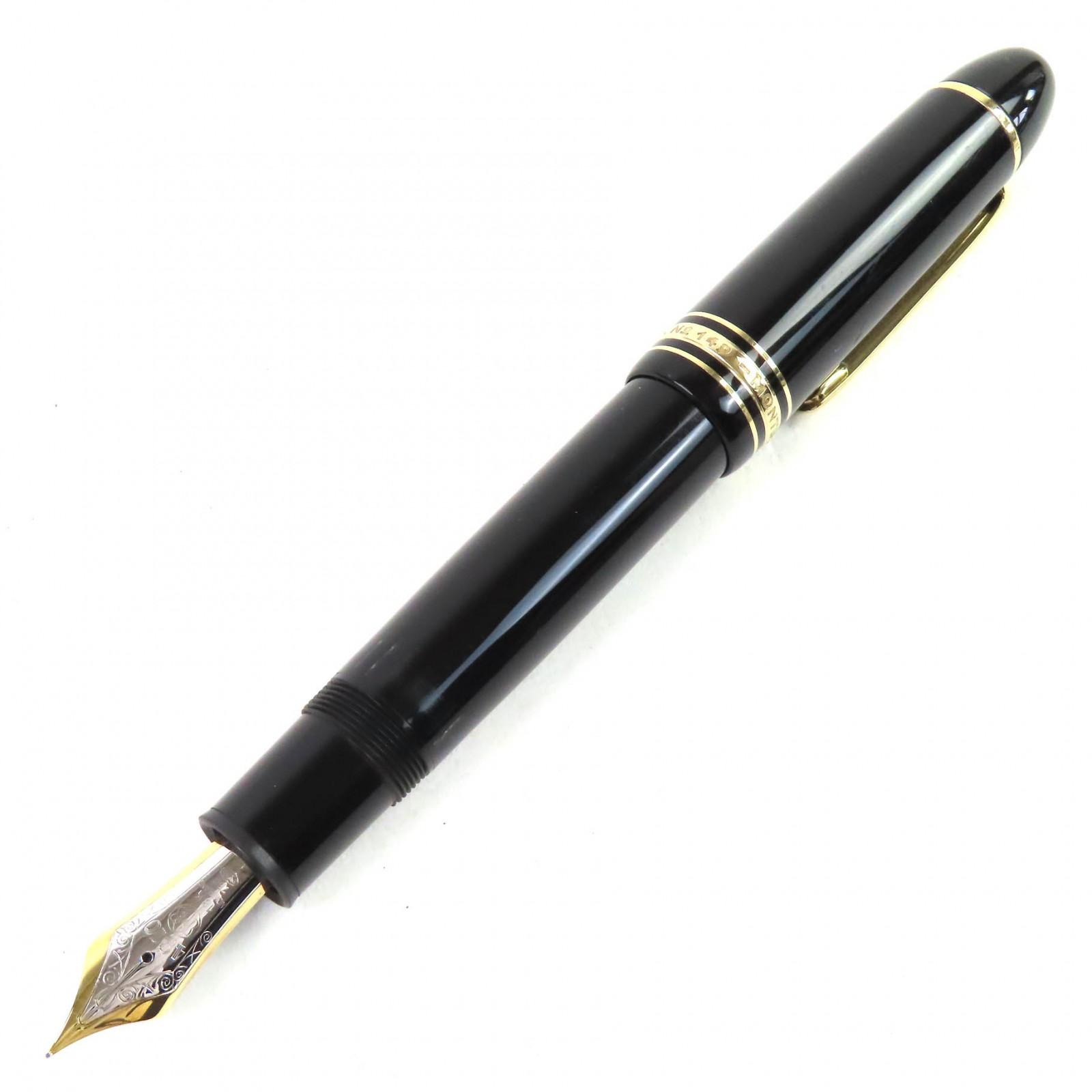 Very Good MONTBLANC fountain pen Meisterstück 149 Nib: 18K White Star black 18K Used
Very Good MONTBLANC fountain pen Meisterstück 149 Nib: 18K White Star black 18K Used