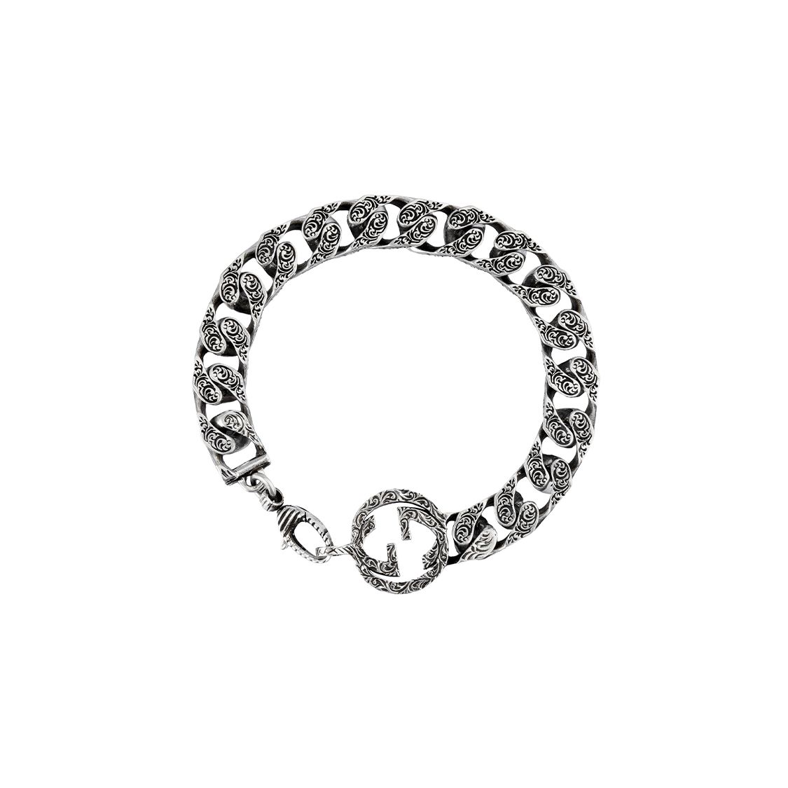 Gucci Interlocking Vintage Distressed Bracelet With Exquisite Engraved Patterns And Interlocking Double G Details Men bracelet 454285-J8400-0811 Dust Bag+Box (Random Color),19
Gucci Interlocking Vintage Distressed Bracelet With Exquisite Engraved Patterns And Interlocking Double G Details Men bracelet 454285-J8400-0811 Dust Bag+Box (Random Color),19