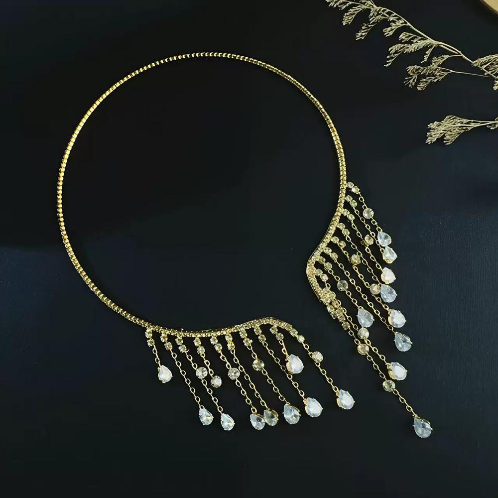 Zircon Tassel Necklaces Unique Rhinestone Necklaces Ball Accessories Fashionable Trendy Women s Wedding Jewelry Accessories Other
Zircon Tassel Necklaces Unique Rhinestone Necklaces Ball Accessories Fashionable Trendy Women s Wedding Jewelry Accessories Other