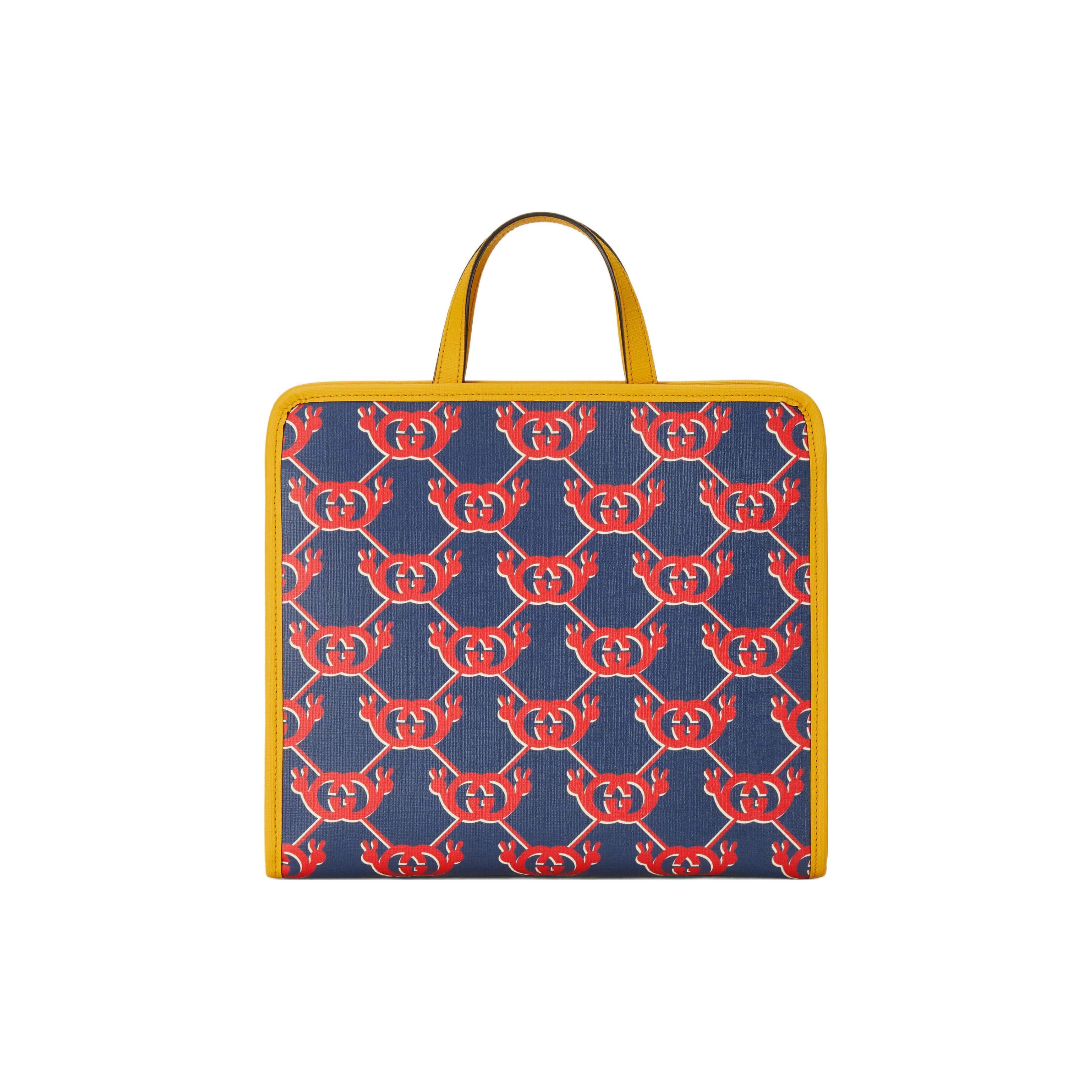Gucci Double G Series Interlocking Double G Snail Canvas Tote Bag Kids Tote Bags Blue Yellow 605614-FABBS-4075 Basic Set (Bag+Dust Bag)
Gucci Double G Series Interlocking Double G Snail Canvas Tote Bag Kids Tote Bags Blue Yellow 605614-FABBS-4075 Basic Set (Bag+Dust Bag)
