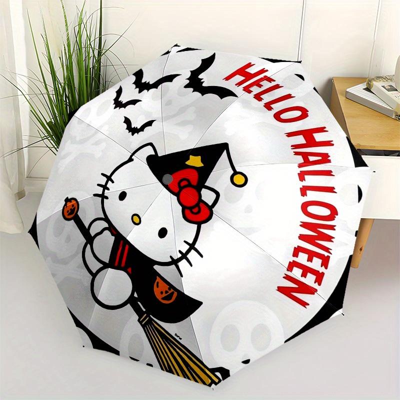 1pc Hello Kitty Halloween Umbrella with Plastic Handle,Suitable for All Seasons Home Travel Outdoor UmbrellaSanlio482
1pc Hello Kitty Halloween Umbrella with Plastic Handle,Suitable for All Seasons Home Travel Outdoor UmbrellaSanlio482