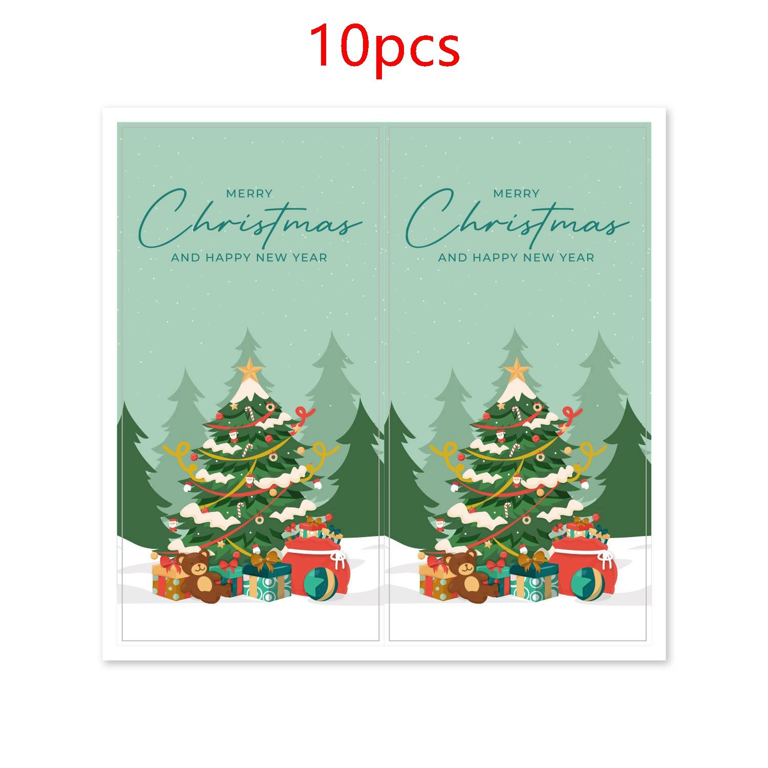 10-50pcs Merry Christmas Stickers 5x10cm Envelope Gift Cards Package Seal Label Christmas Decoration Gift Series Sticker Tags
10-50pcs Merry Christmas Stickers 5x10cm Envelope Gift Cards Package Seal Label Christmas Decoration Gift Series Sticker Tags