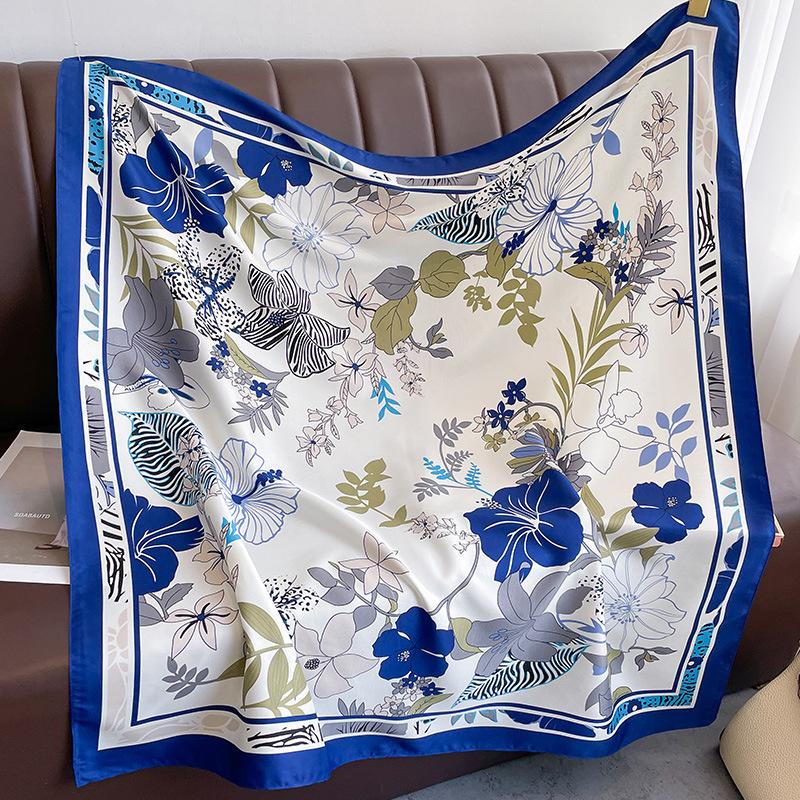 Women Silk Scarf Square Hijab Foulard Twill Shawls Lady Wraps Neckerchief Shawl Female Muslim Headband Bandana One Size
Women Silk Scarf Square Hijab Foulard Twill Shawls Lady Wraps Neckerchief Shawl Female Muslim Headband Bandana One Size