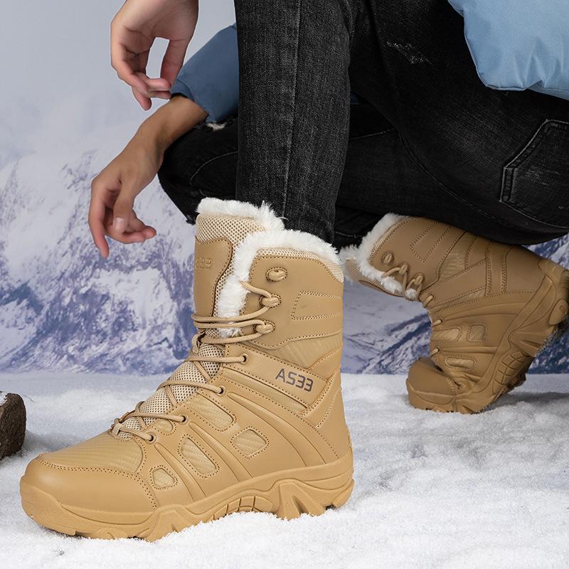 New couple snow boots men s platform mid-tube cotton shoes velvet winter outdoor hiking shoes platform cotton boots casual shoes 39
New couple snow boots men s platform mid-tube cotton shoes velvet winter outdoor hiking shoes platform cotton boots casual shoes 39